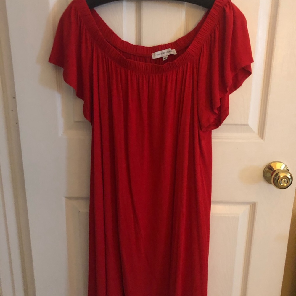 Nordstrom Red Summer Dress, Size XL - Picture 6 of 14